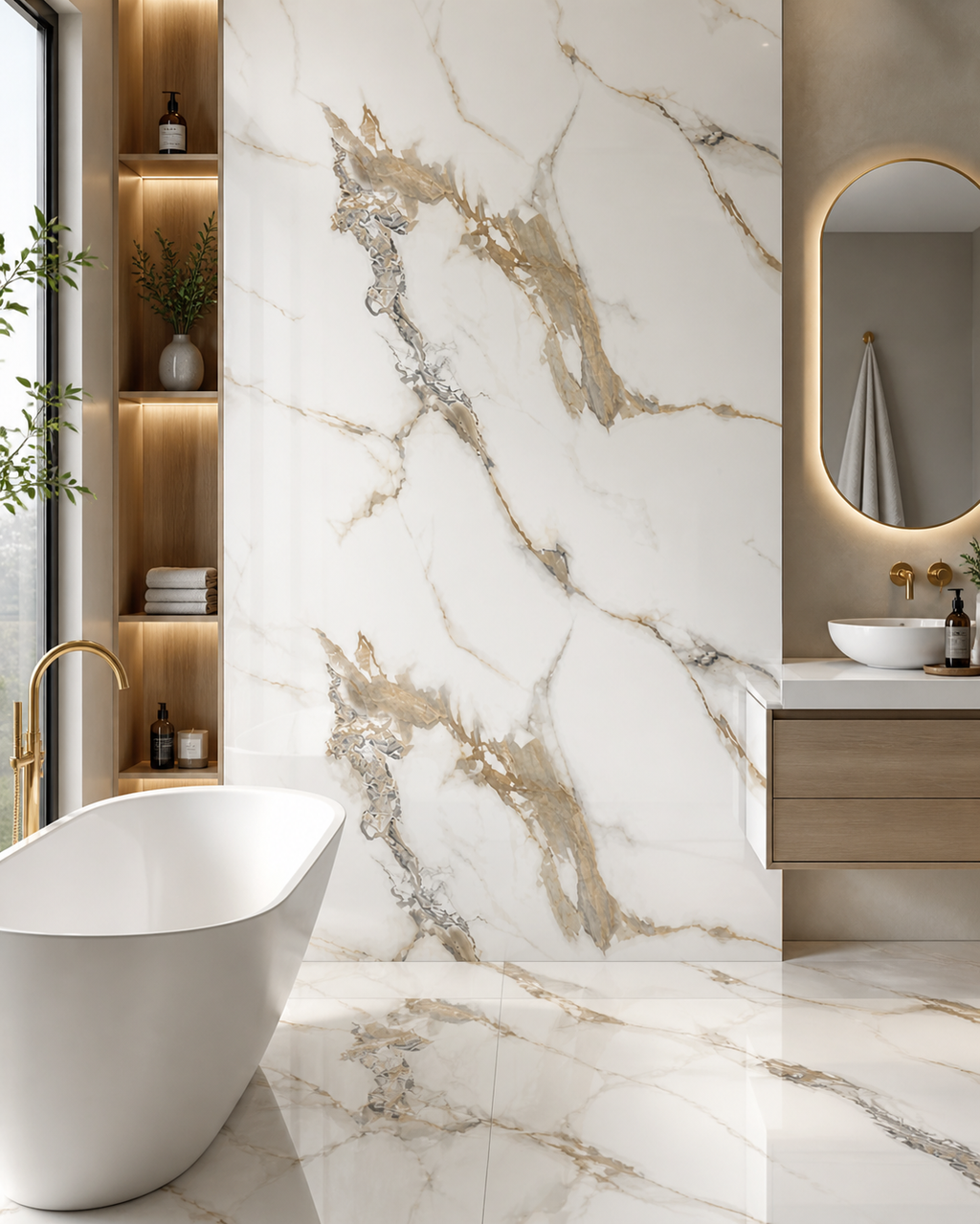 PANNEAUX PVC EFFET MARBRE REF : BODRUM