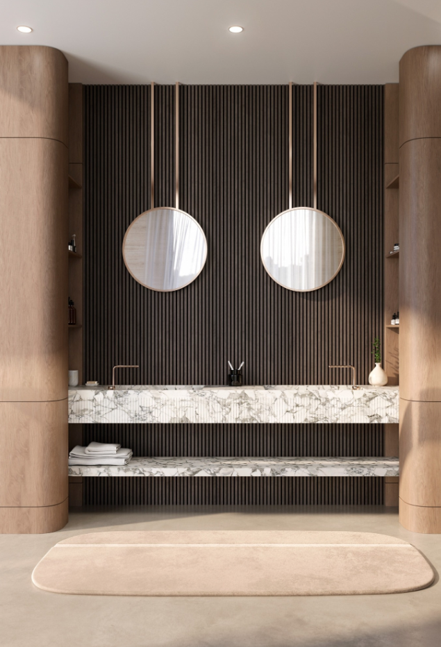 Tasseaux de bois Fineline - 21 mm - Smoke (A16369)