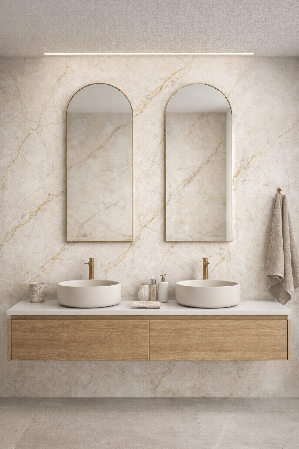 PANNEAUX PVC EFFET MARBRE REF: BOGOTA