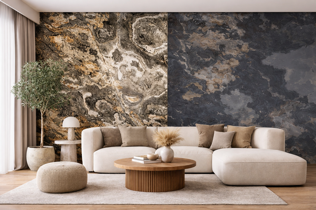 Feuille de pierre Translucide 100% naturelle Everest 100 ( 240CM X 120CM )