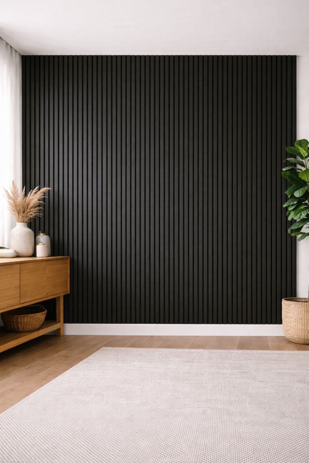 Tasseaux de bois VITESSE NOIR