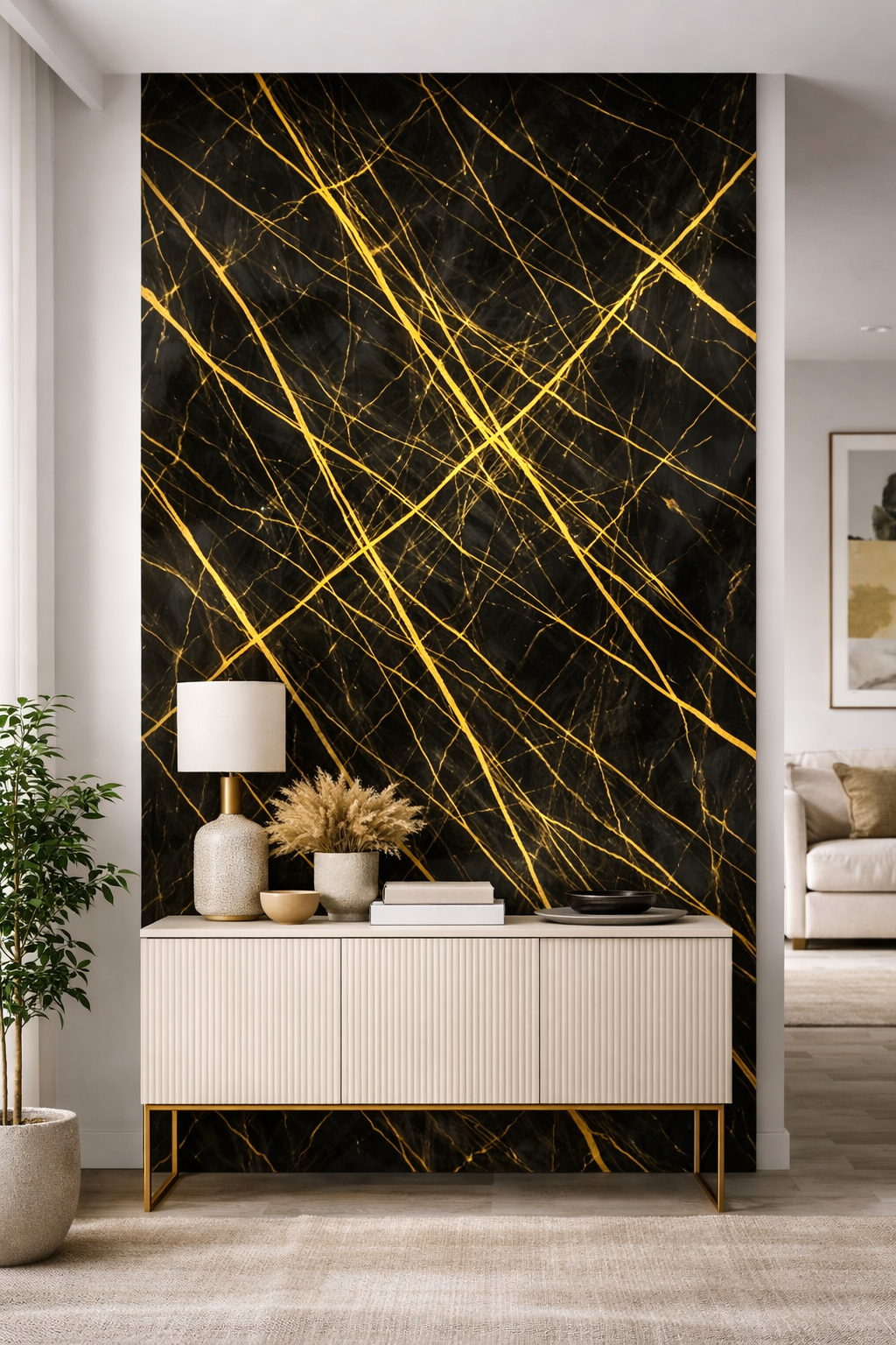 Panneaux pvc effet marbre REF : SUEDE