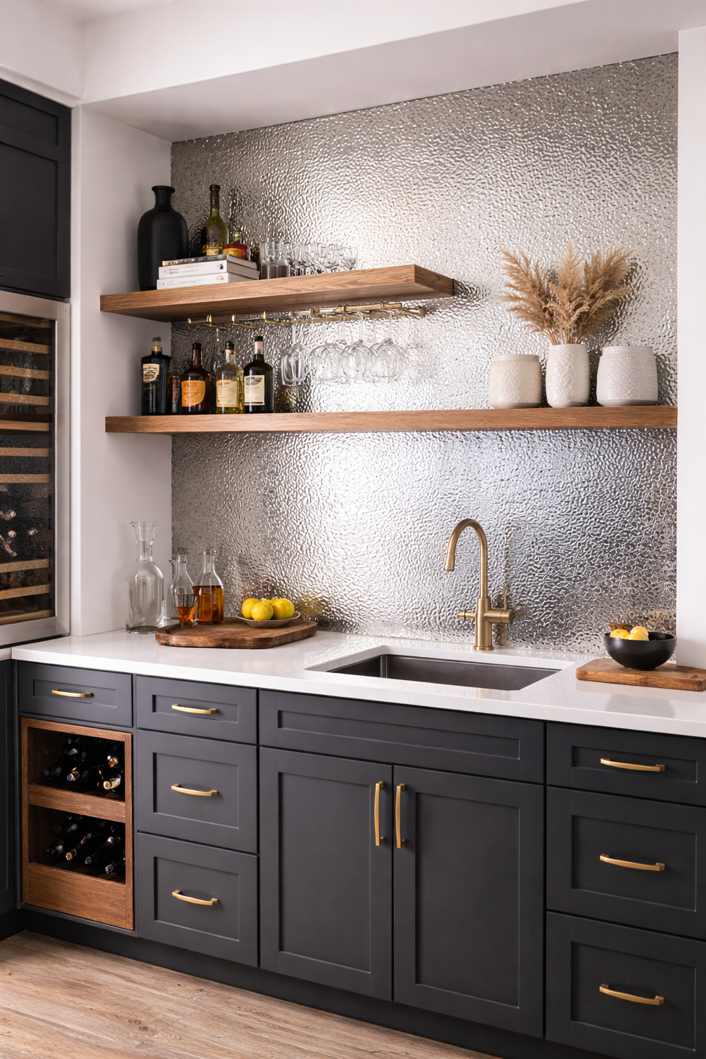 Panneaux pvc effet goutte d'eau argenter