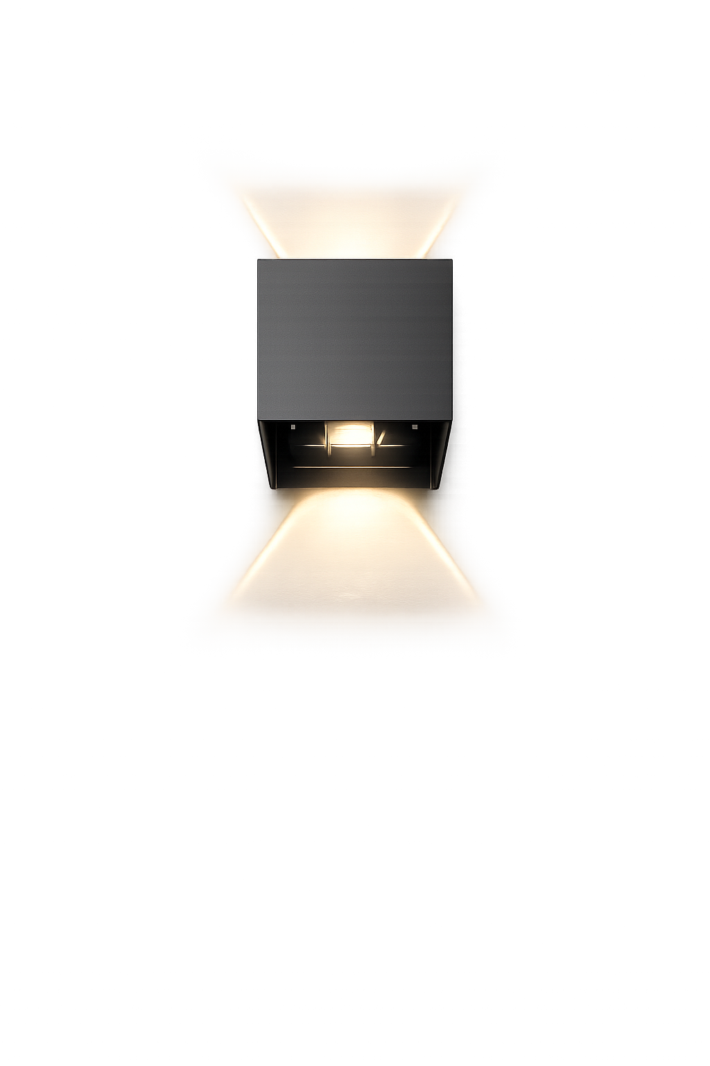 Applique murale LED cubique