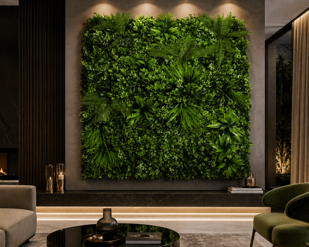 MUR VEGETAL : Nature Luxe Vert